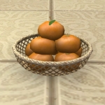 Oriental Orange Basket