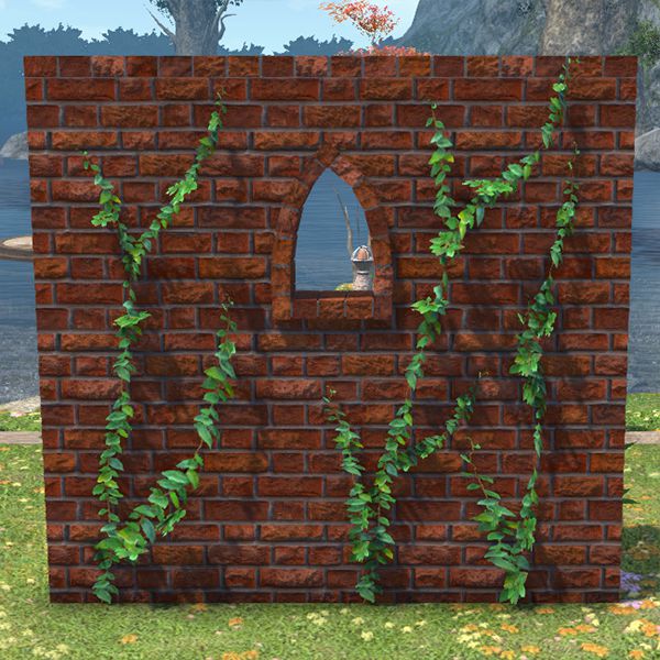 Brick Garden Wall