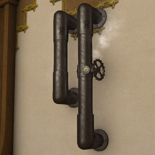 Industrial Wall Pipes