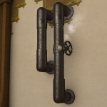 Industrial Wall Pipes