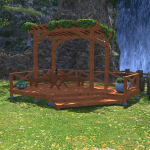 Ivy-canopied Deck
