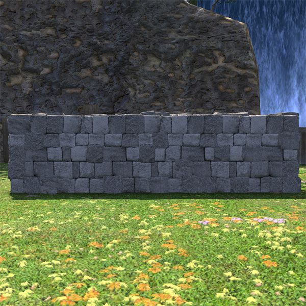 Stone Garden Wall