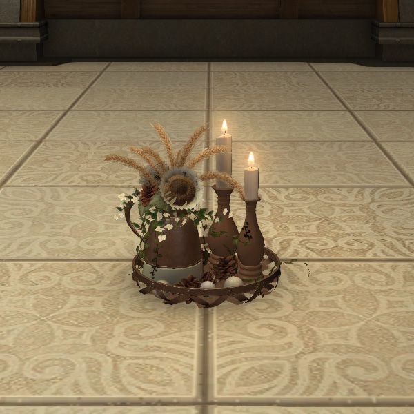 Botanical Candle Display