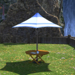 Island Parasol Table